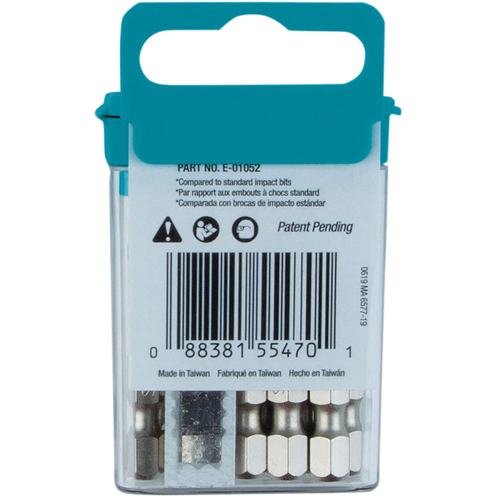 Makita E-01052 Impact XPS #2 Square 2" Power Bit, 15 Pack - 3