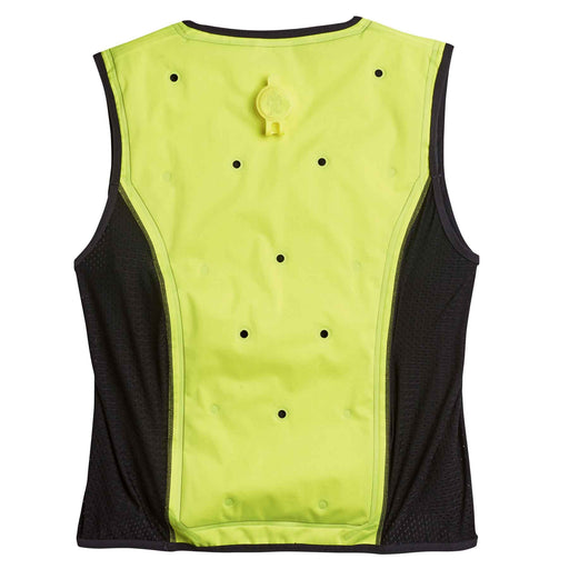 Ergodyne 12676 Chill-Its 6685 Dry Evaporative Cooling Vest, 2XL, HV Lime - 2