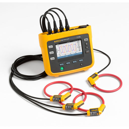 Fluke FLUKE-1738/EUS Phase Advanced Power Logger w Current Probes - 2