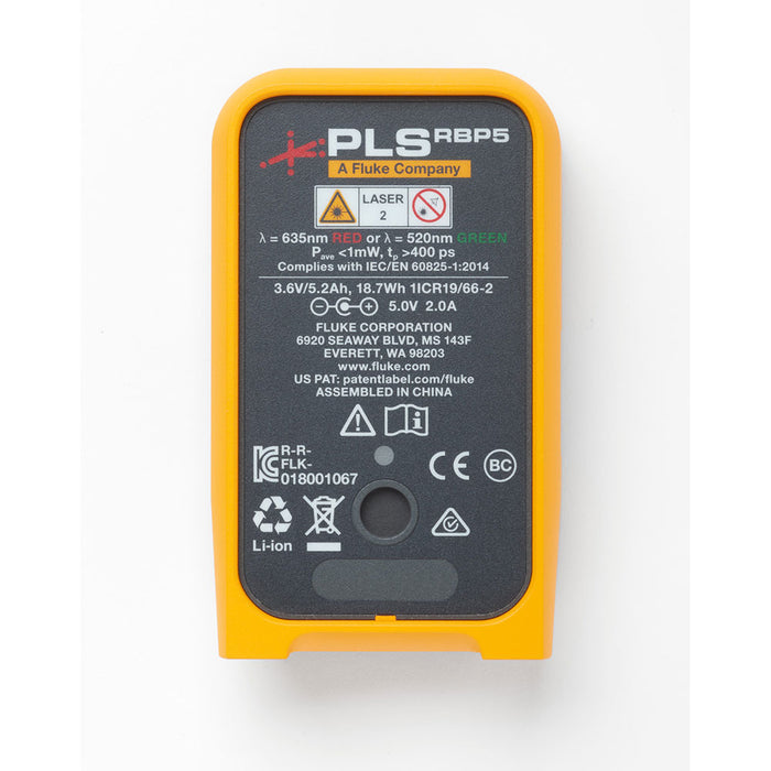 Pacific Laser Systems 5023322 PLS RBP5 Li-ion battery for hand held lasers w/charging cord & adapters - 2