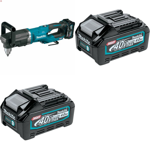 Makita GAD01M1 40V Max XGT Right Angle Drill Kit w/ FREE BL4040 40V Battery, 2Pk