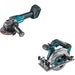 Makita GAG01Z 40V max XGT 4-1/2" / 5" Angle Grinder, Tool Only W/ GSH05Z 6-1/2" Circular Saw