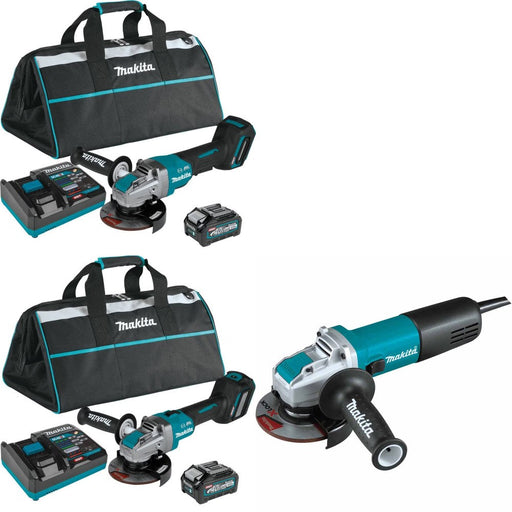 Makita GAG13M1 Angle Grinder Kit W/ GAG11M1 Grinder and FREE GA4570