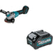 Makita GAG13Z 4-1/2" / 5" X-LOCK Paddle Switch Angle Grinder W/ BL4040 4.0Ah Battery