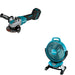 Makita GAG13Z 4-1/2" / 5" X-LOCK Paddle Switch Angle Grinder W/ CF002GZ 13" Fan