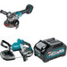 Makita GBP01Z Portable Band Saw W/ GAG07Z Angle Grinder and FREE BL4040 Battery