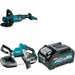 Makita GBP01Z Portable Band Saw W/ GVP01Z Polisher and FREE BL4040 Battery