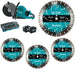 Makita GEC01PL Power Cutter W/ FREE E-16748 Diamond Blade, 4 Pack