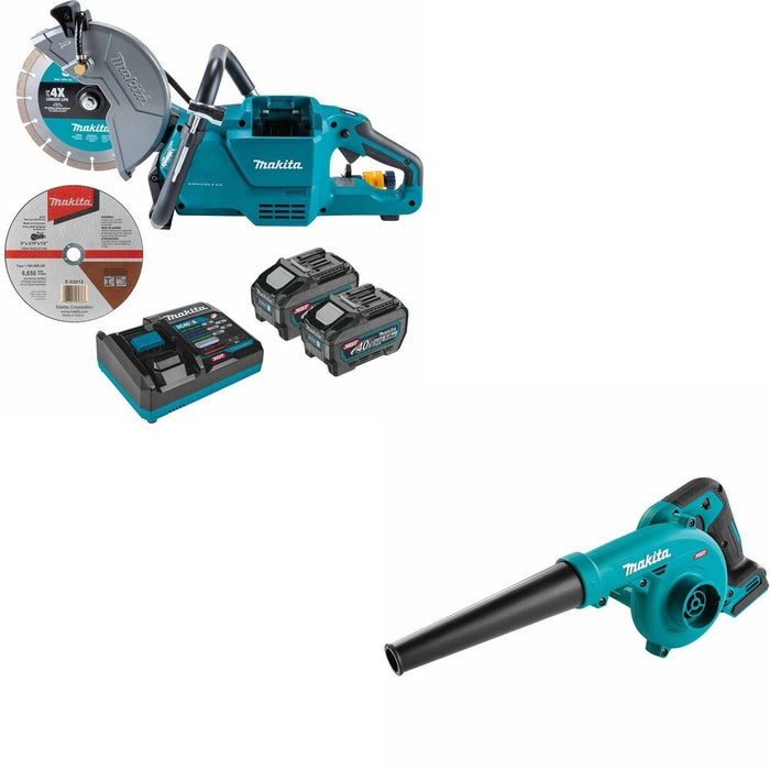 Makita GEC03T 40V max XGT Brushless Cordless 9" Power Cutter W/ FREE GBU02Z Blower