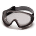 Pyramex GG504T Capstone Gray Direct/Indirect Safety Goggles with Clear H2X Anti-Fog Lens - 2