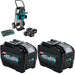 Makita GMH04PL4X 80V Breaker Hammer Kit W/ FREE BL4080F 8.0Ah Battery, 2 Pack