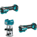 Makita GMT01Z Multi-Tool, 2 Pack Kit W/ FREE GTR01Z Compact Router