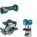 Makita GMT01Z Multi-Tool Kit W/ GSH05Z 6-1/2" Saw and FREE GTR01Z Router