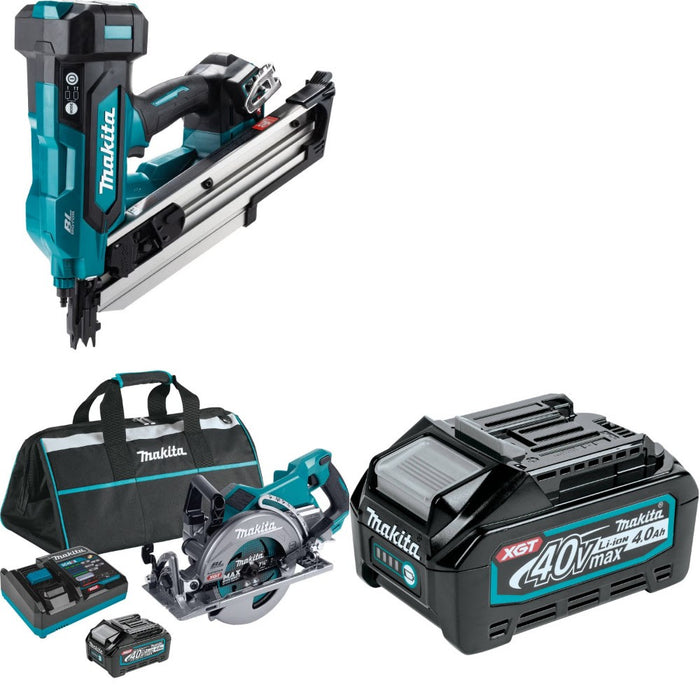 Makita GNB01Z Framing Nailer Kit W/ Rear Handle Saw and FREE Battery
