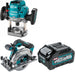 Makita GPR01Z Plunge Router Kit W/ Circular Saw and FREE Battery