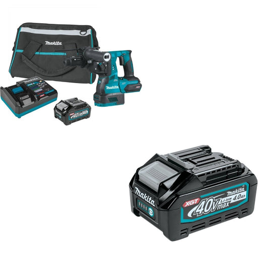 Makita GRH02M1 40V Rotary Hammer Kit W/ FREE BL4040 4.0Ah Battery