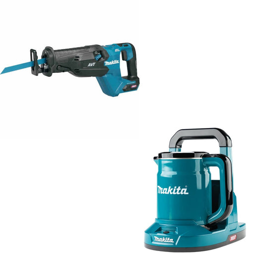 Makita GRJ02Z Reciprocating Saw Kit W/ FREE GTK01Z Hot Water Kettle