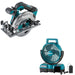 Makita GSH05Z 6-1/2" Circular Saw W/ CF001GZ 40V max XGT Cordless 9-1/4" Fan, Tool Only