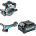 Makita GSH05Z Circ Saw Kit W/ GAG06Z Angle Grinder and FREE Battery
