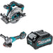 Makita GSH05Z Circ Saw Kit W/ GAG06Z Angle Grinder and FREE Battery