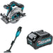 Makita GSH05Z Circular Saw Kit W/ GLC01Z Vacuum and FREE BL4040 Battery