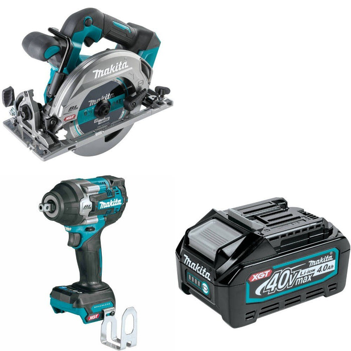 Makita GSH05Z Circular Saw Kit W/ Impact Wrench and FREE Battery