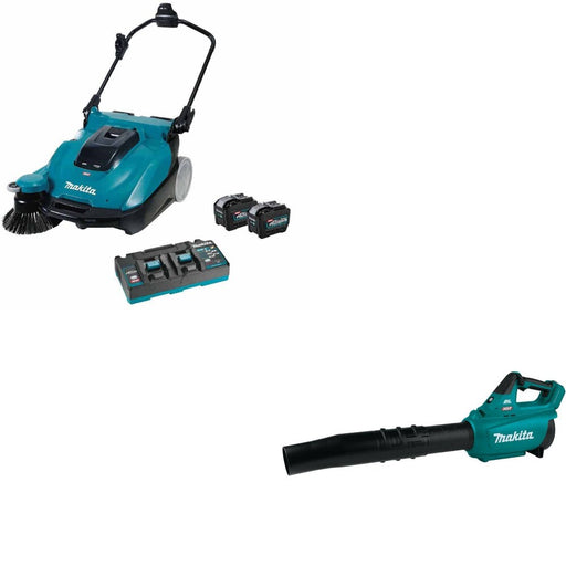 Makita GSV01PL 40V Vacuum Sweeper Kit W/ FREE GBU01Z 40V Blower