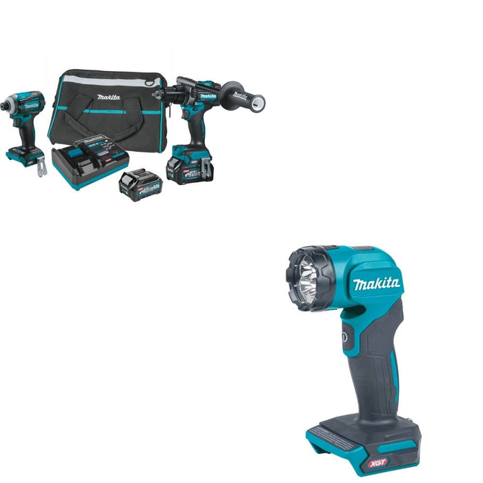 Makita GT200D 2-Pc Combo Kit W/ FREE ML001G LED Flashlight