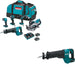 Makita GT500M 40V max XGT 5Pc. Combo Kit W/ FREE GRJ01Z 40V max XGT Recip Saw