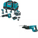 Makita GT501M 40V max XGT Brushless Cordless 5-Pc. Combo W/ FREE GRH07Z Rotary Hammer