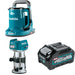 Makita GTR01Z Router W/ GTK01Z 40V max XGT Hot Water Kettle, Tool Only and BL4040 4.0Ah Battery