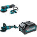 Makita GVP01Z Polisher W/ GOB01CZ Random Orbit Sander and FREE BL4040 Battery
