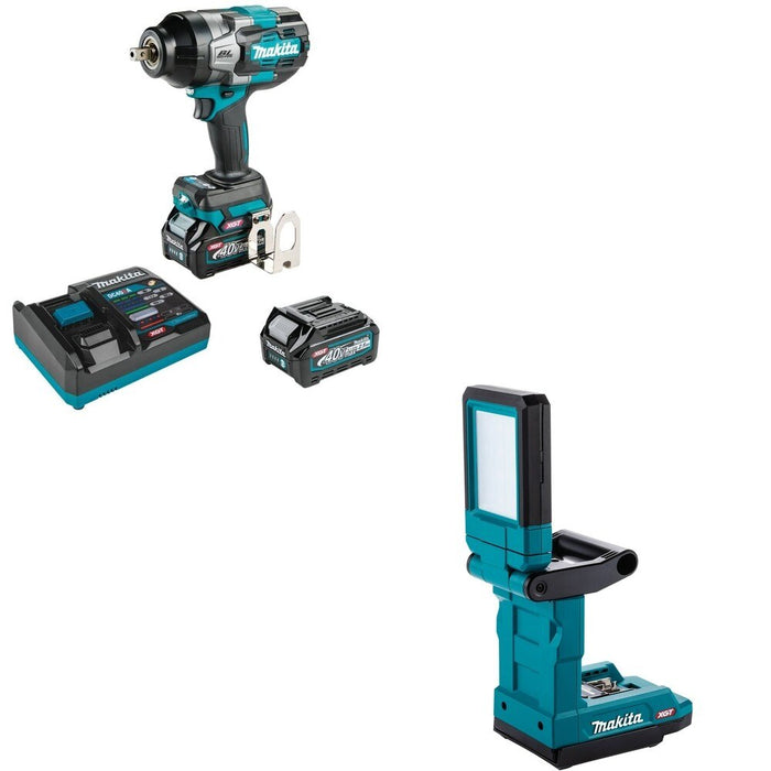 Makita GWT03D Impact Wrench W/ FREE ML013G Work Light