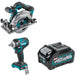 Makita GWT04Z Impact Wrench W/ GSH05Z Circular Saw and FREE BL4040 Battery