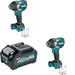 Makita GWT08Z Impact Wrench, 2 Pack Kit W/ FREE BL4040 Battery