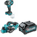 Makita GWT08Z Impact Wrench Kit W/ GPK01Z Planer and FREE BL4040 Battery