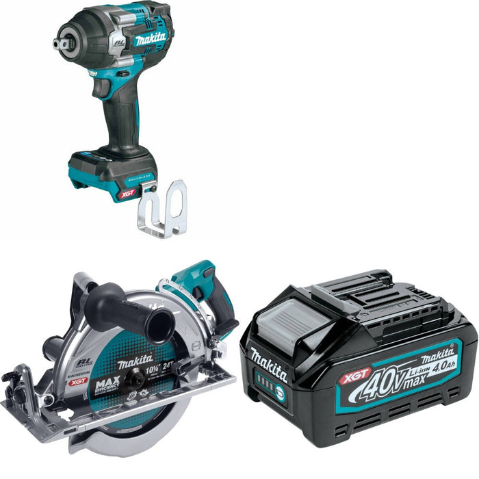Makita GWT08Z Impact Wrench Kit W/ Circular Saw and FREE Battery
