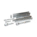 GearWrench 80551 57 Pc. 3/8" Drive 12 Point Standard & Deep SAE/Metric Mechanics Tool Set