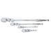 GearWrench 81230T 4 Pc. 1/4", 3/8" & 1/2" Drive 90-Tooth Flex Head Teardrop Ratchet Set