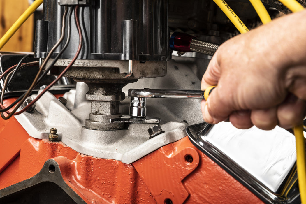 GearWrench 81394 12 Piece 1/4" Drive 6 Point Stubby Socket Set Metric - 9