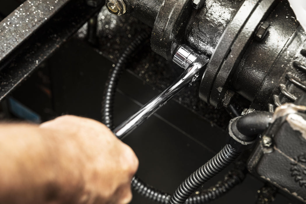 GearWrench 81396 14 Piece 3/8" Drive 6 Point Stubby Socket Set Metric - 11