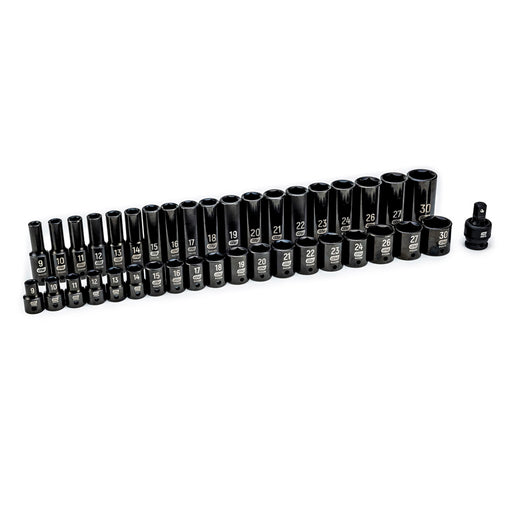 GearWrench 84948N 39 Pc. 1/2" Drive 6 Point Standard & Deep Impact Metric Socket Set - 2