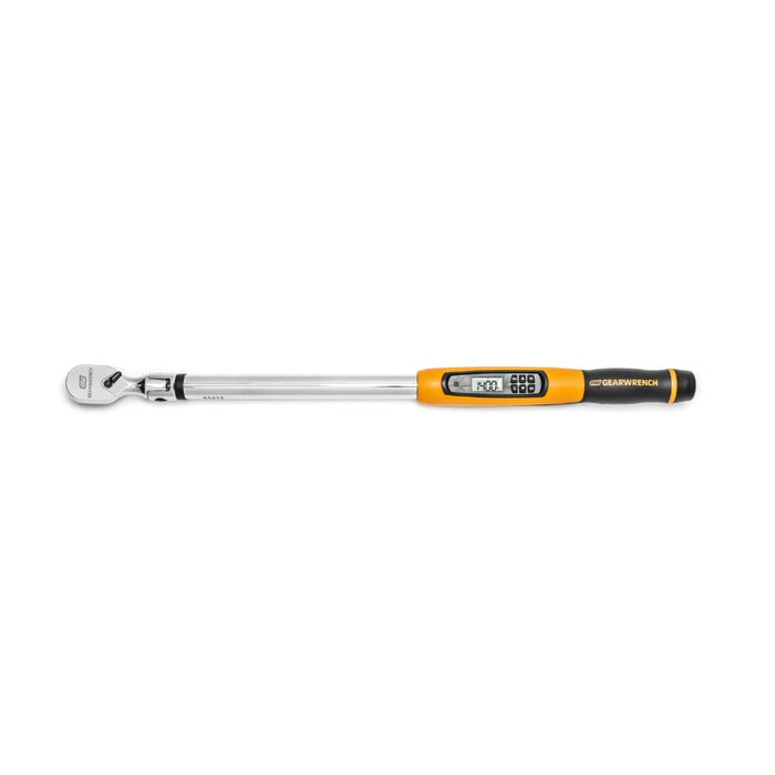 GearWrench 85079 1/2" Flex Head Electronic Torque Wrench with Angle 25-250 ft/lbs.