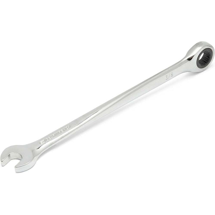 GearWrench 85898 9 Pc. 72-Tooth 12 Point XL X-Beam Ratcheting Combination SAE Wrench Set - 3