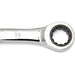 GearWrench 85898 9 Pc. 72-Tooth 12 Point XL X-Beam Ratcheting Combination SAE Wrench Set - 4