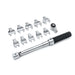 GearWrench 89451 12 Pc. 1/4" Drive Metric Open End Interchangeable Torque Wrench Set