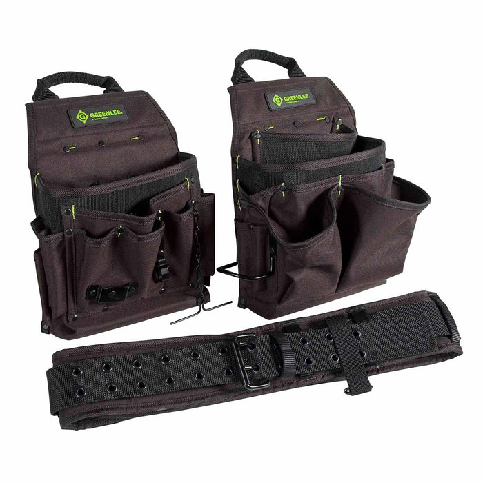 Greenlee 0158-16 Pouch/Belt Combo 3 Piece - 3