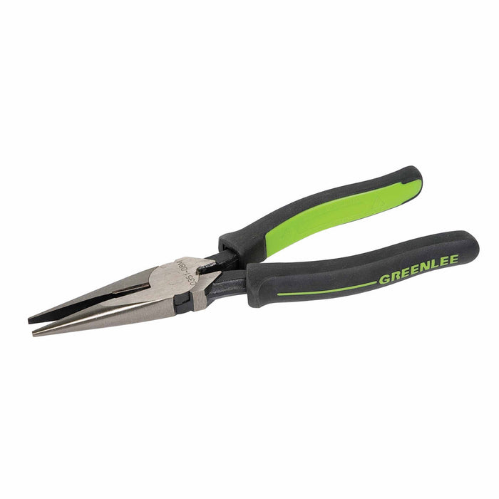 Greenlee 0351-08M Long Nose Pliers/Side Cutting 8" Molded Grip - 3