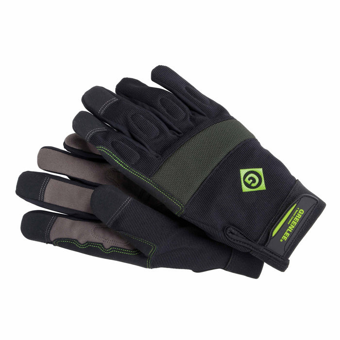 Greenlee 0358-13L Black Handyman Gloves, Large - 2