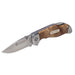 Greenlee 0652-24 Wood SS Drop Point Pocket Knife